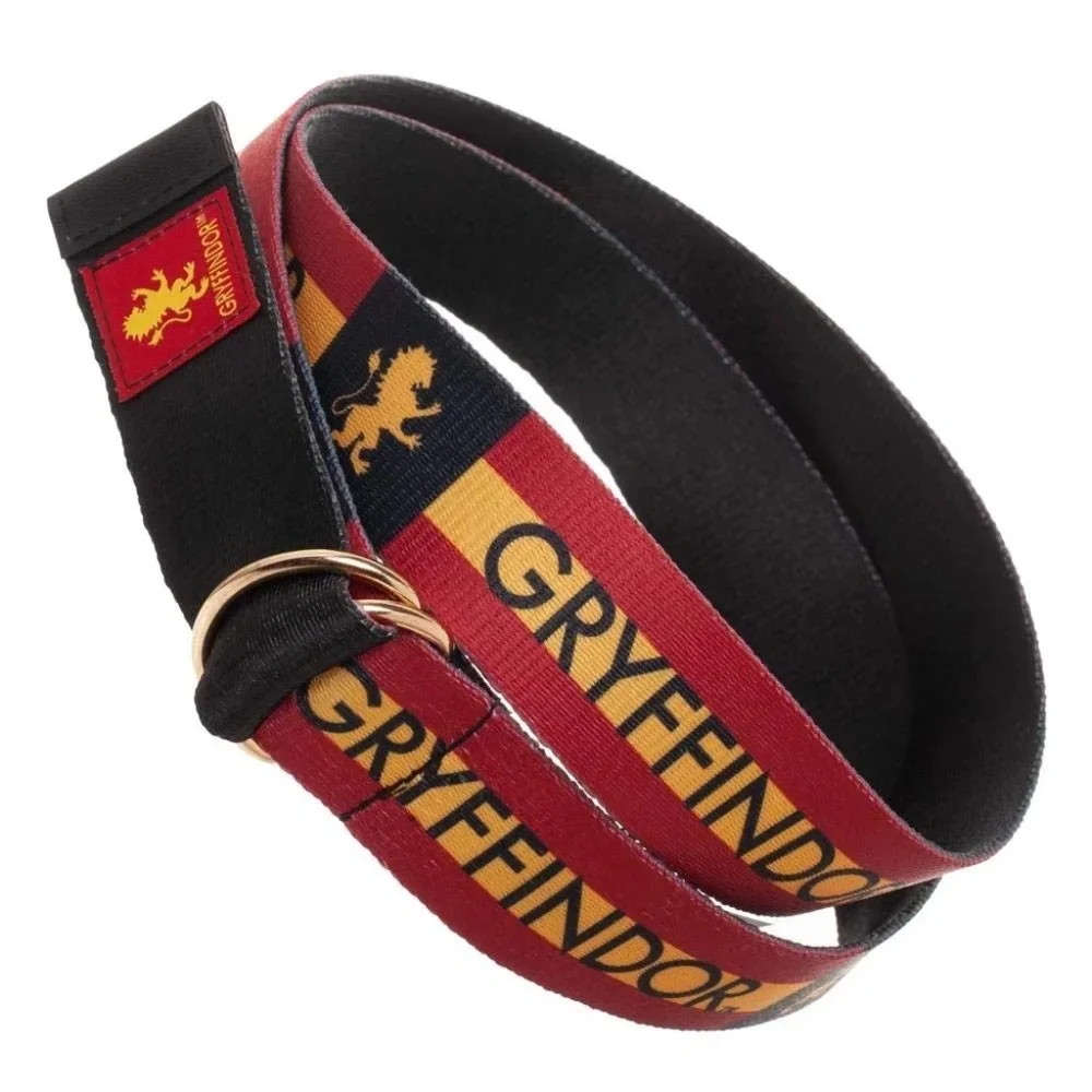NEW Harry Potter D-Ring Gryffindor Belt Hogwarts Accessory Officially Licensed
